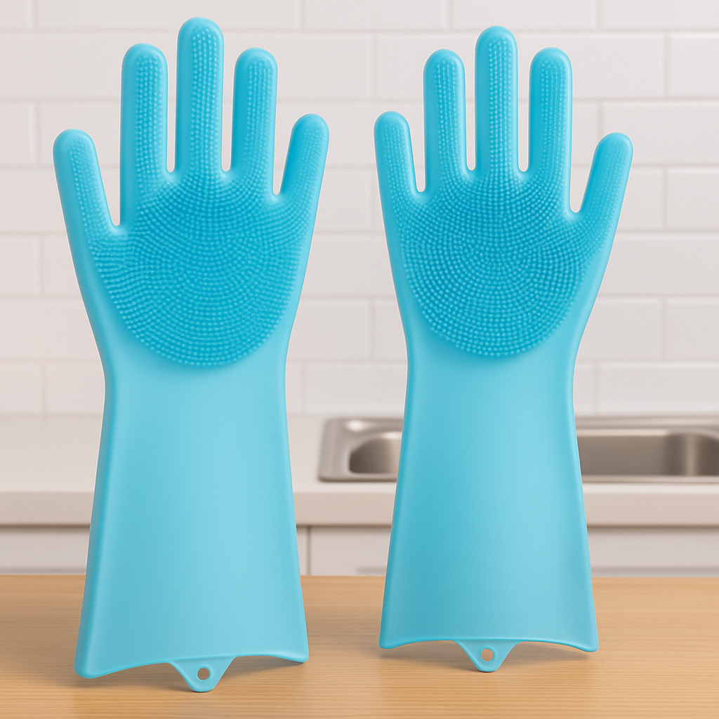 Gloves - Magic Silicone Cleaning Gloves ( 1 Pair )