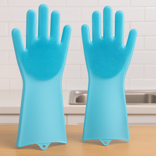 Gloves - Magic Silicone Cleaning Gloves ( 1 Pair )